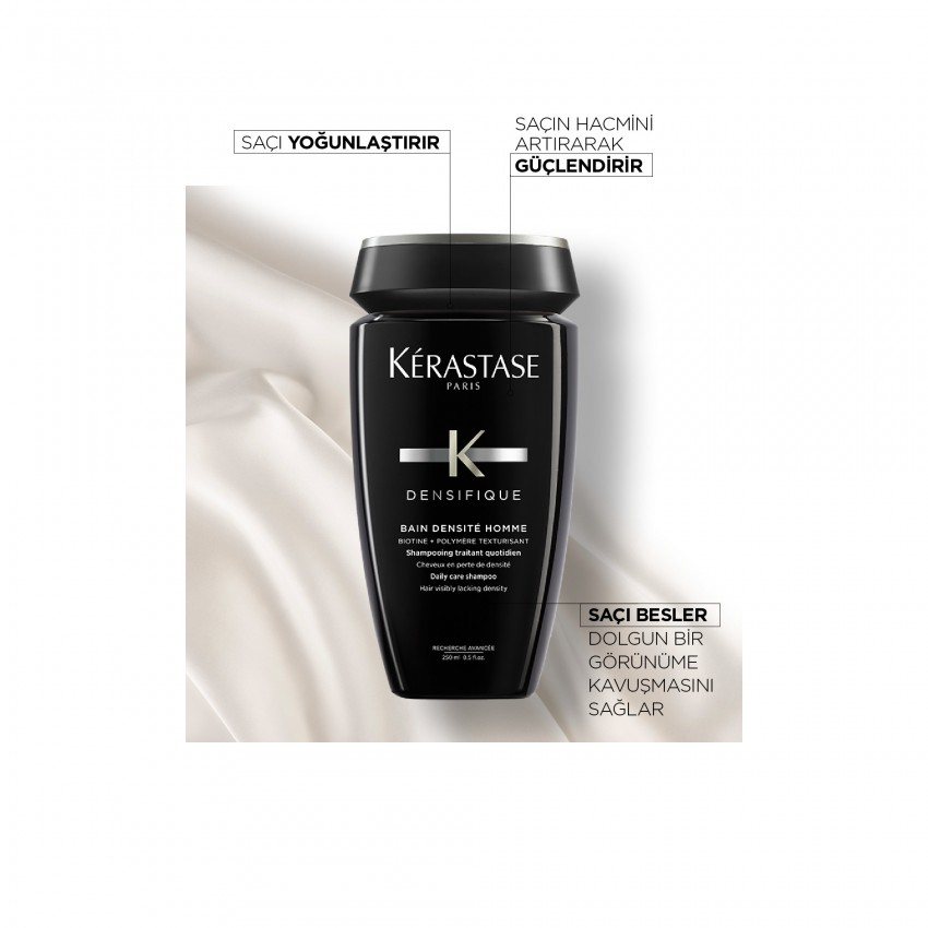 Bain Densifique Homme Erkekler İçin Yoğunluk Kazandıran Şampuan 250ml Bain Densifique Homme Erkekler İçin Yoğunluk Kazandıran Şampuan 250ml