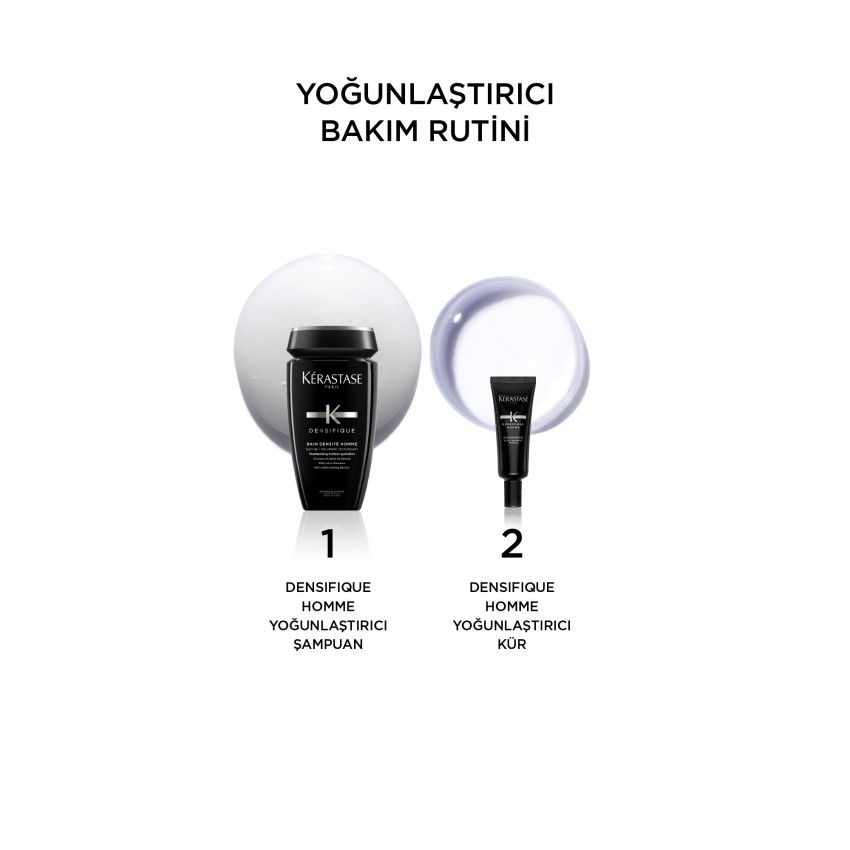 Bain Densifique Homme Erkekler İçin Yoğunluk Kazandıran Şampuan 250ml Bain Densifique Homme Erkekler İçin Yoğunluk Kazandıran Şampuan 250ml