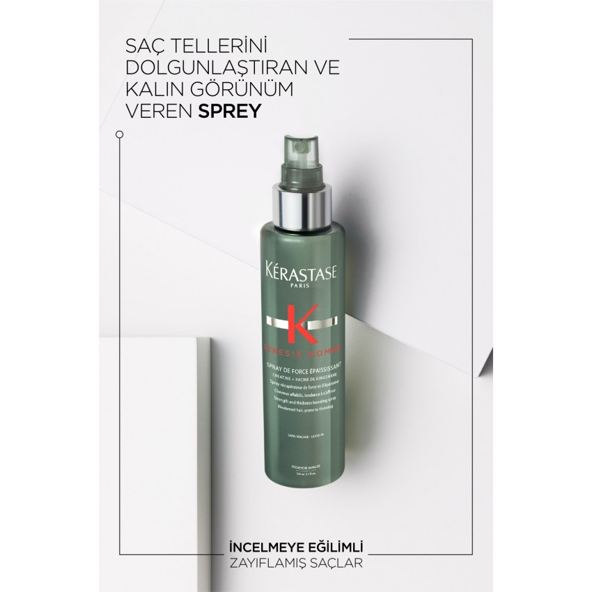 Kerastase Genesis Homme Spray De Force Épaississant 150 ml