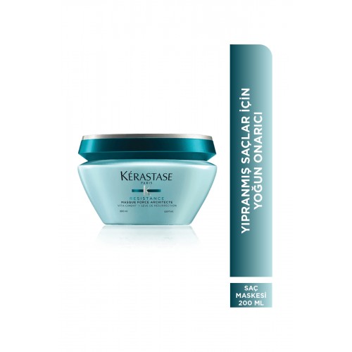 Masque Force Architecte Zayıf ve Yıpranmış Saçlar için Onarıcı Maske 200ml Masque Force Architecte Zayıf ve Yıpranmış Saçlar için Onarıcı Maske 200ml