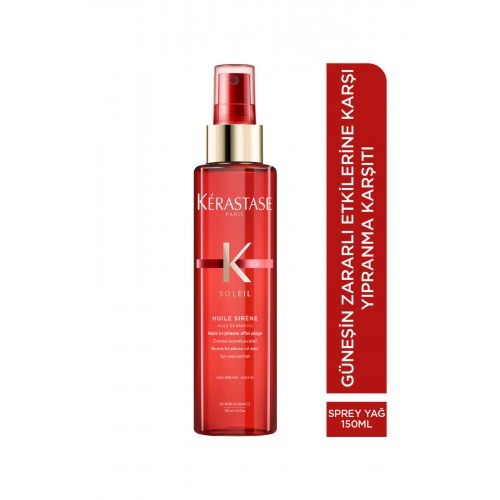 Huile Sirene Bukle Belirginleştirici Durulanmayan Çift Fazlı Sprey Yağ 150ml Huile Sirene Bukle Belirginleştirici Durulanmayan Çift Fazlı Sprey Yağ 150ml