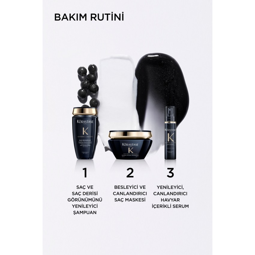 Serum Universel Caviar İnci Taneleri ve Havyar İçeren Yenileyici Saç Bakım Serumu 40ml