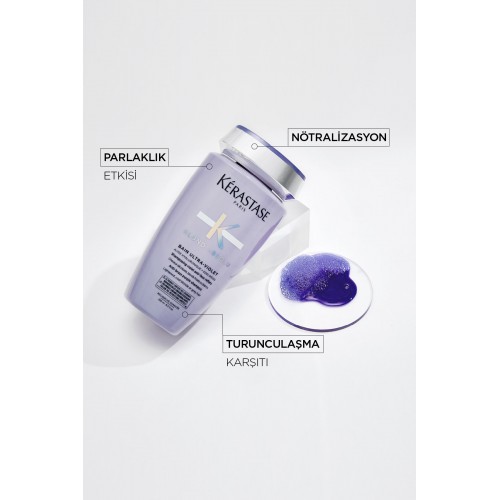 Bain Ultra-Violet İstenmeyen Turuncu Yansımaları Nötralize Eden Şampuan 250ml Bain Ultra-Violet İstenmeyen Turuncu Yansımaları Nötralize Eden Şampuan 250ml