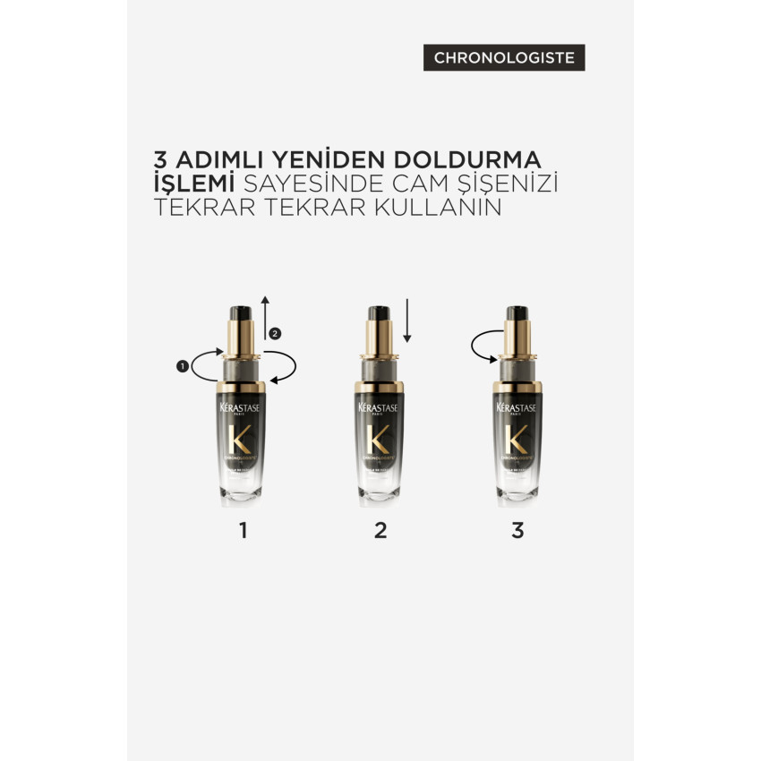 Chronologiste L'huile De Parfum Saç Bakım Yağı Yedek Şişe 75 ml