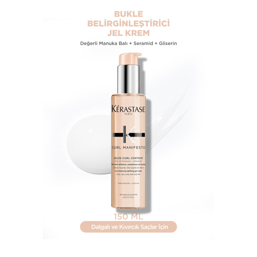 Curl Manifesto Gelée Curl Contour Kıvırcık Saçlar Için Bukle Belirginleştirici Jel Krem 15