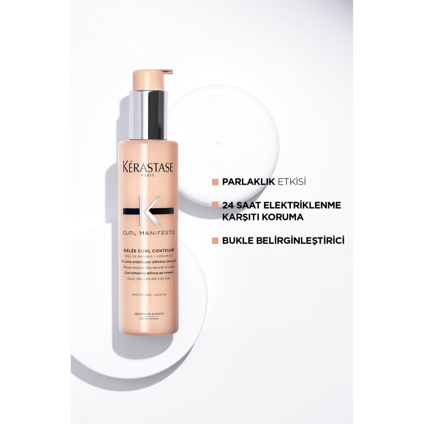 Curl Manifesto Gelée Curl Contour Kıvırcık Saçlar Için Bukle Belirginleştirici Jel Krem 15