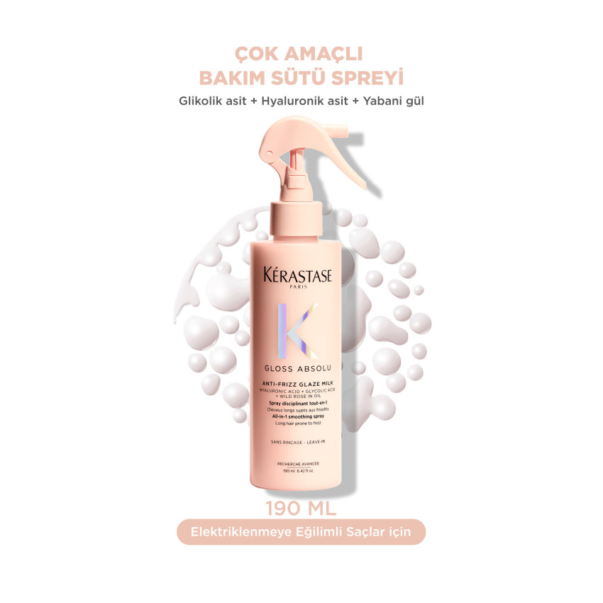 Gloss Absolu Anti-Frizz Glaze Milk 190 ml