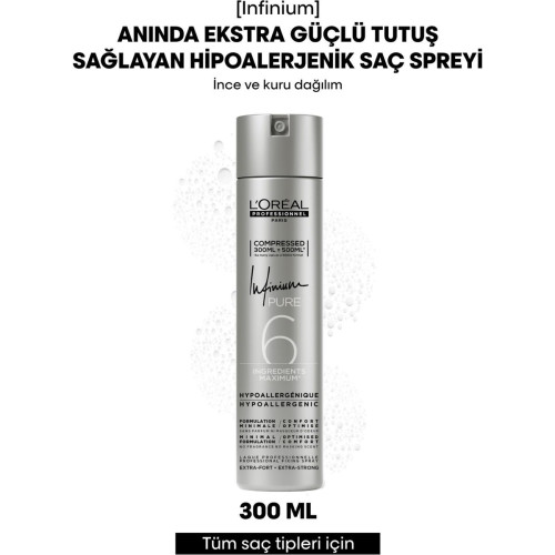 Infinium Ekstra Güçlü Tutuşlu Saç Spreyi