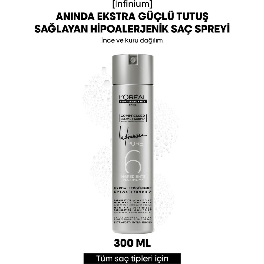 Infinium Ekstra Güçlü Tutuşlu Saç Spreyi
