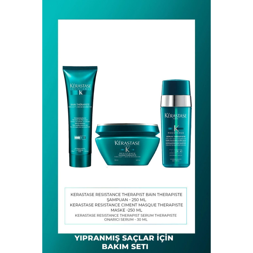 Kérastase Resistance Therapiste Bain 250 ml/ Masque 200 ml/Serum 30 ml