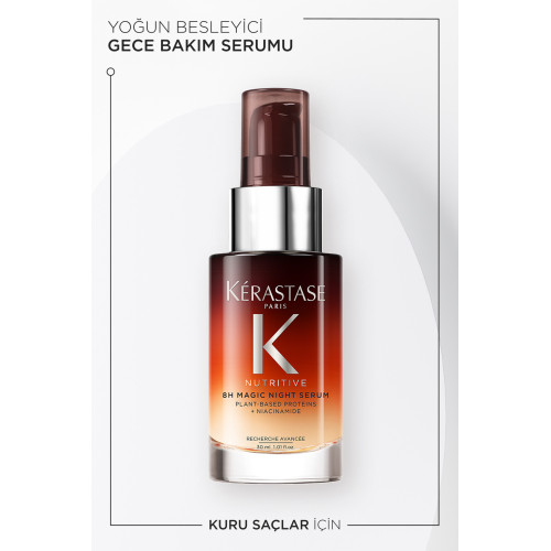 Nutritive 8h Magic Night Yoğun Besleyici Gece Serumu 30 ml