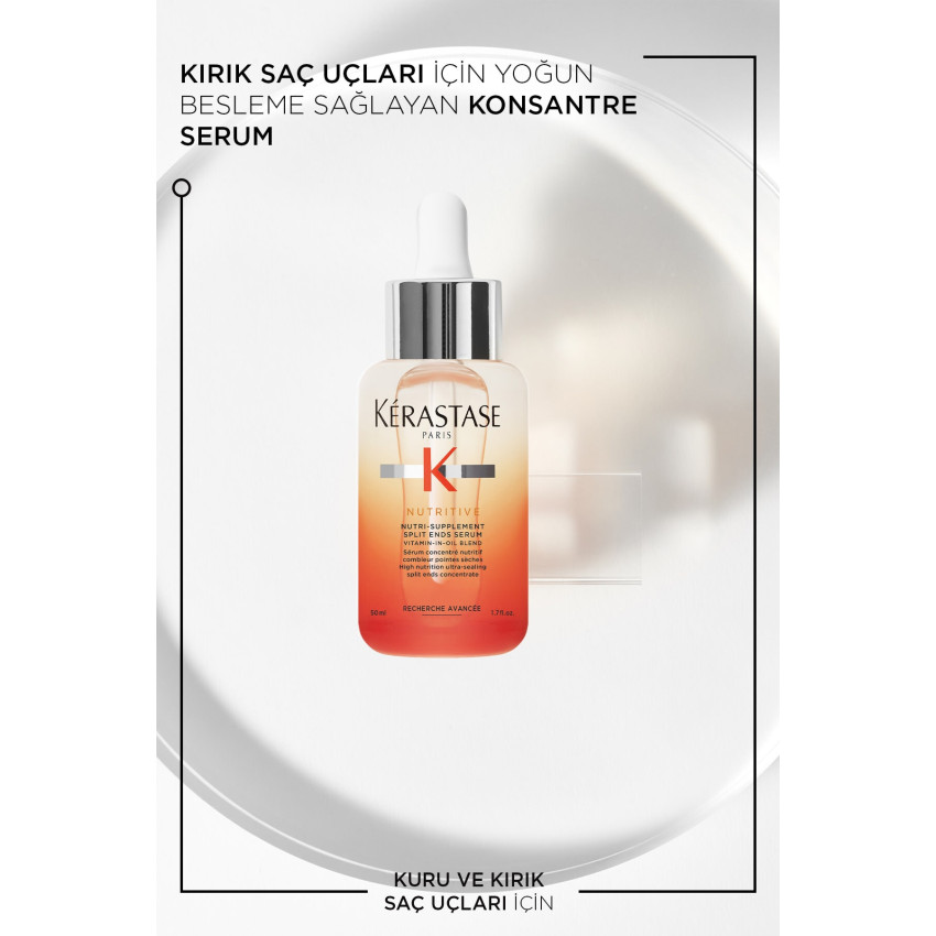  Nutritive Nutri-supplement Ultra-mühürleyici Kırık Uç Serumu 50 Ml 