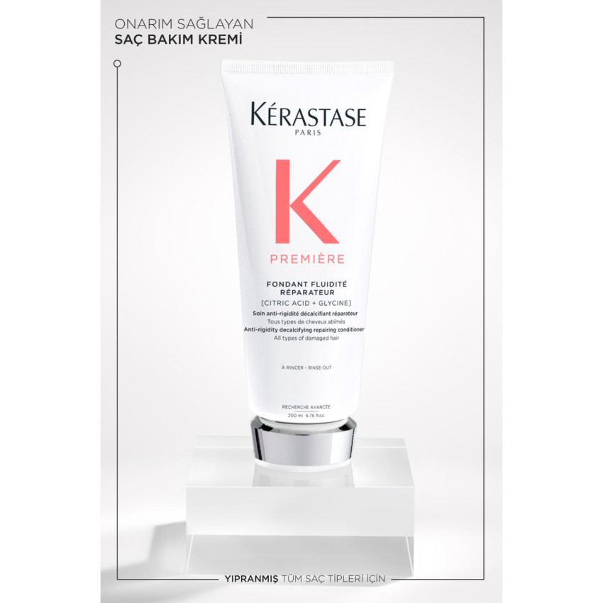 Premiere Fondant Fluidite Reparateur Onarım Sağlayan Saç Bakım Kremi 200 ml